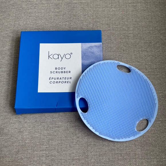 BNWT Kayo Body Scrubber Light Blue - Picture 1 of 3